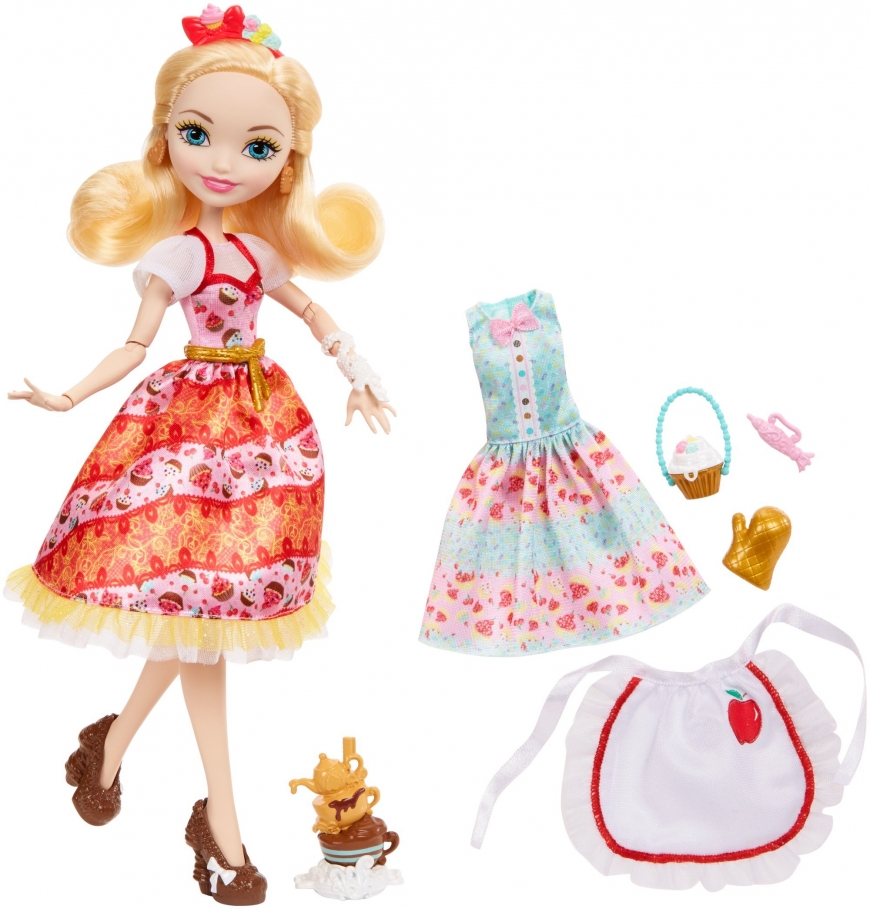 Ever After High 2018 new doll Apple White bake sweet