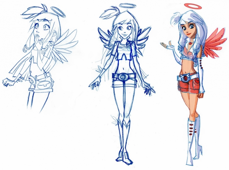 Angel's Friends concept arts