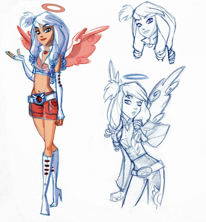 Angel's Friends concept arts