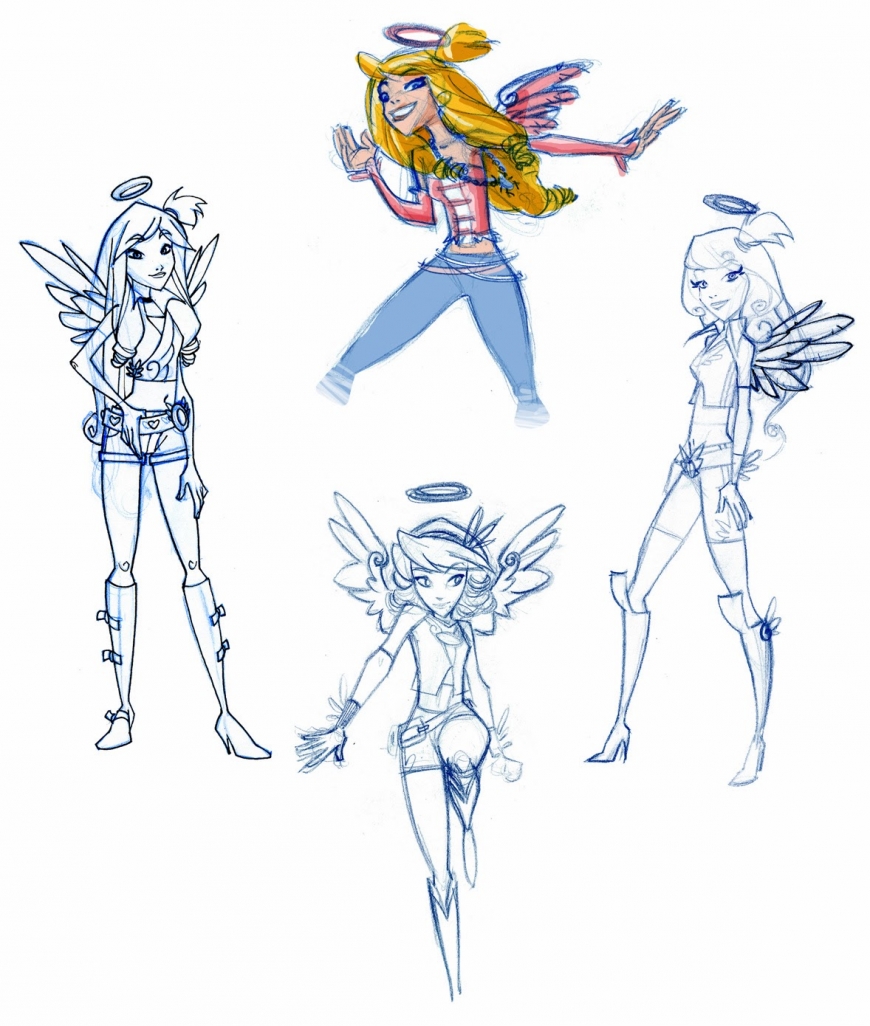 Angel's Friends concept arts