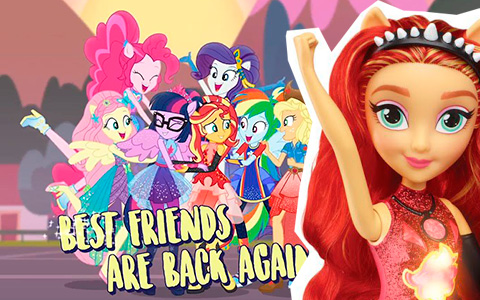 New My Little Pony Equestria Girls Friendship Power dolls