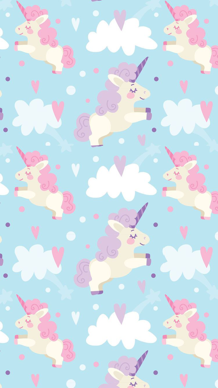 Cute unicorn phone wallpapers