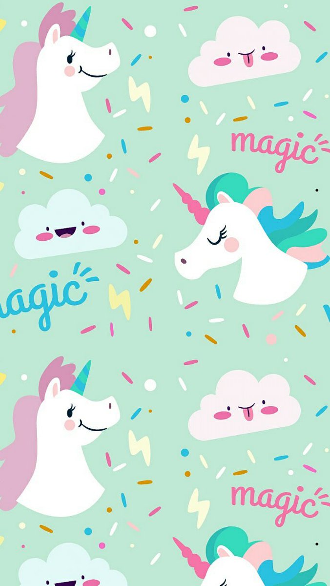 Cute unicorn phone wallpapers