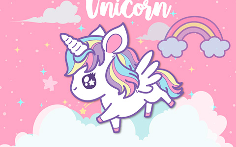 Cute unicorn phone wallpapers