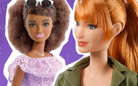 New 2018 Barbie Fashionistas, Pink Passport and Jurassic Wold dolls