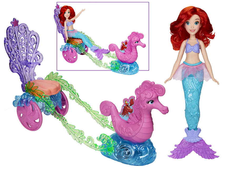 DISNEY PRINCESS ARIEL’S UNDER THE SEA CARRIAGE Set