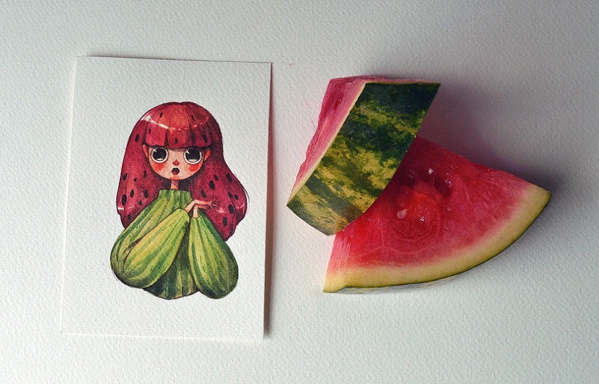 Cute watermelon