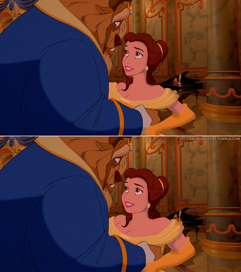Curvy Disney Princess Belle