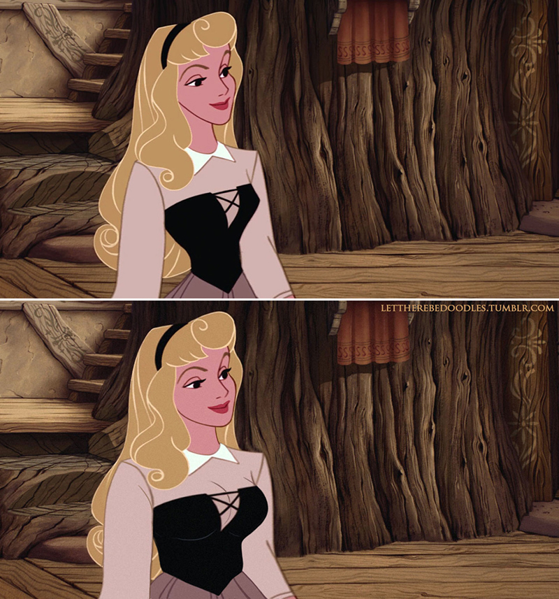 urvy Disney Princess Aurora