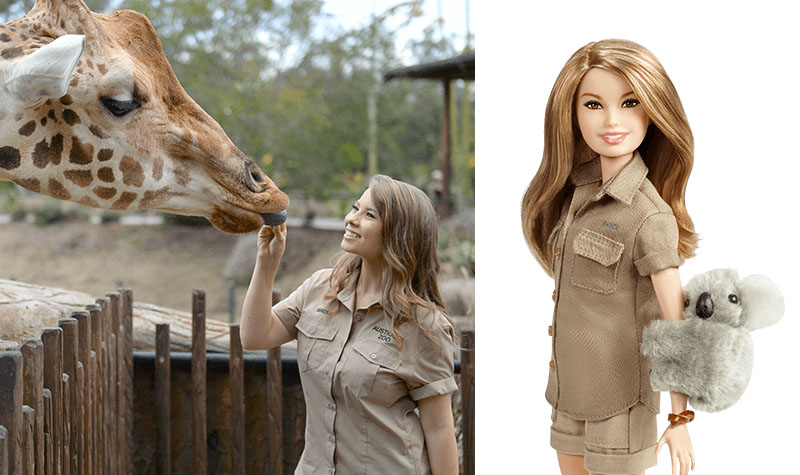 Bindi Irwin Barbie doll