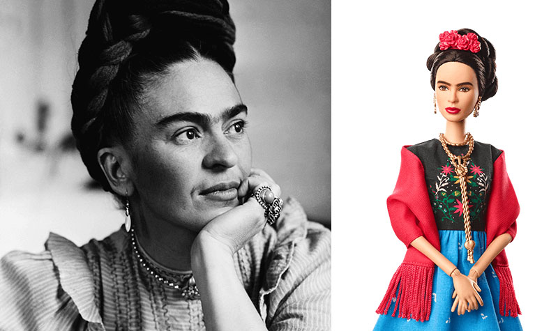 Frida Kahlo Barbie doll