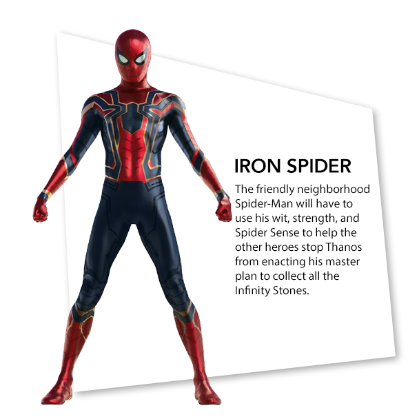Avengers: Infinity Iron Spider Avengers: Infinity Iron Spider