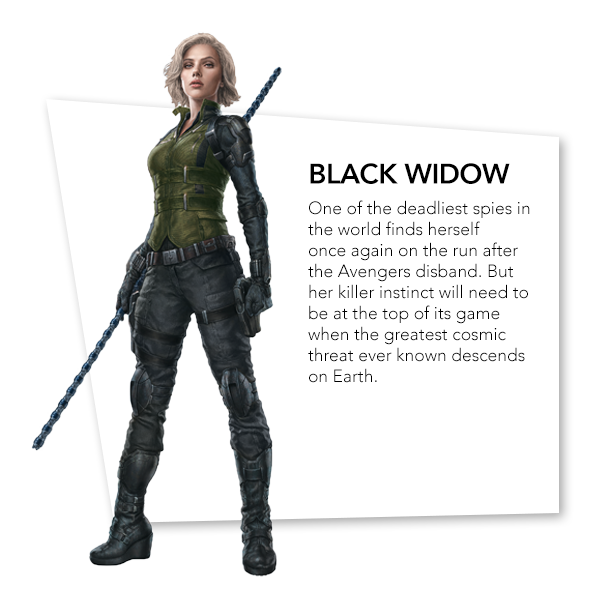 Avengers: Infinity War Black Widow
