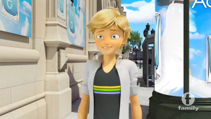 Miraculous Ladybug Adrien faces Gorizilla