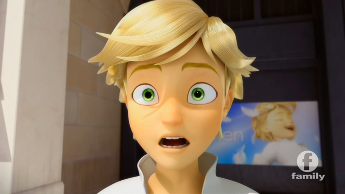 Miraculous Ladybug Adrien faces Gorizilla