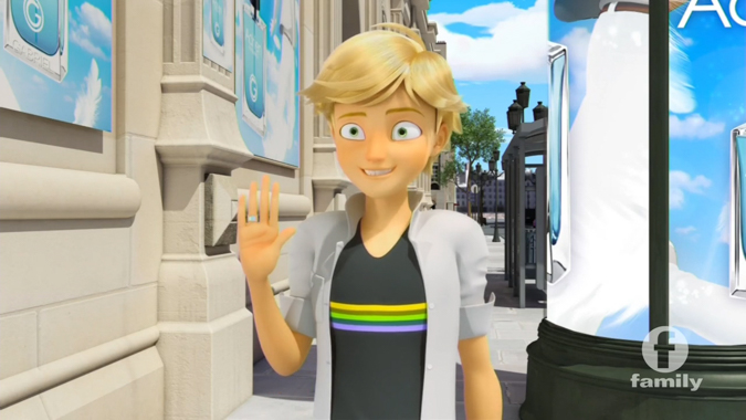 Miraculous Ladybug Adrien faces Gorizilla