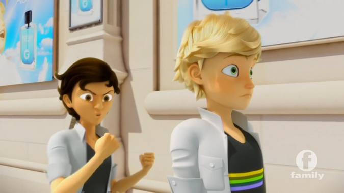 Miraculous Ladybug Adrien faces Gorizilla