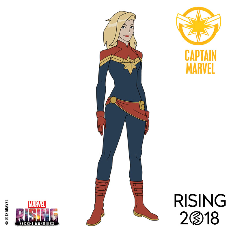 Marvel Rising Captain Marvel