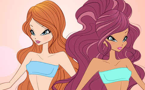 World of Winx: Official base mannequins images
