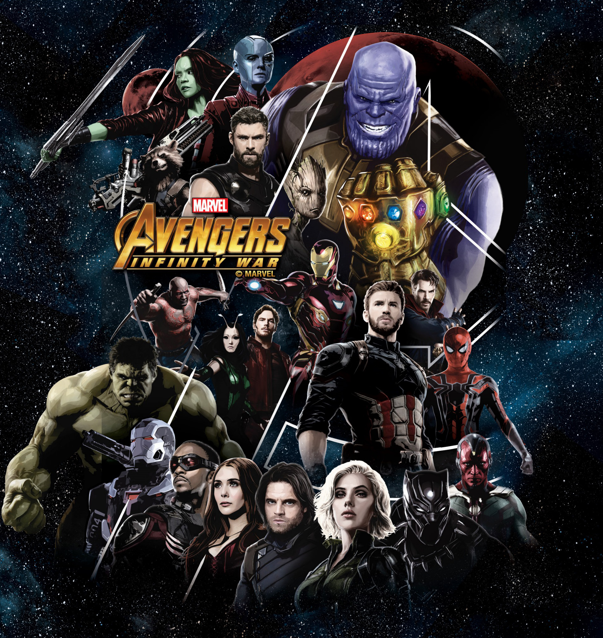 Avengers Infinity War theatrical posters and new official art -  