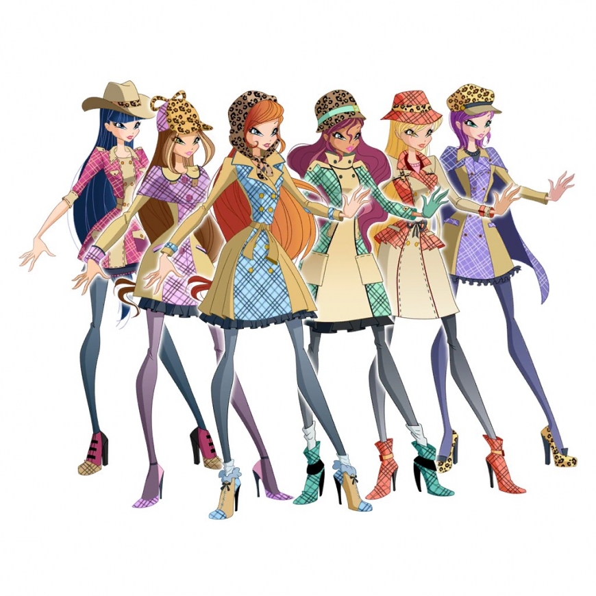 World of Winx fashion - detectives outfits