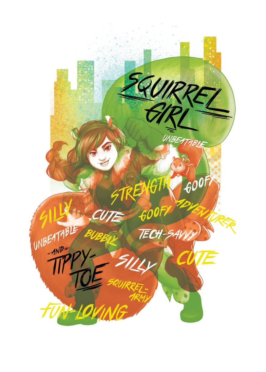 Marvel Rising: Secret Warriors Squirrel Girl official art