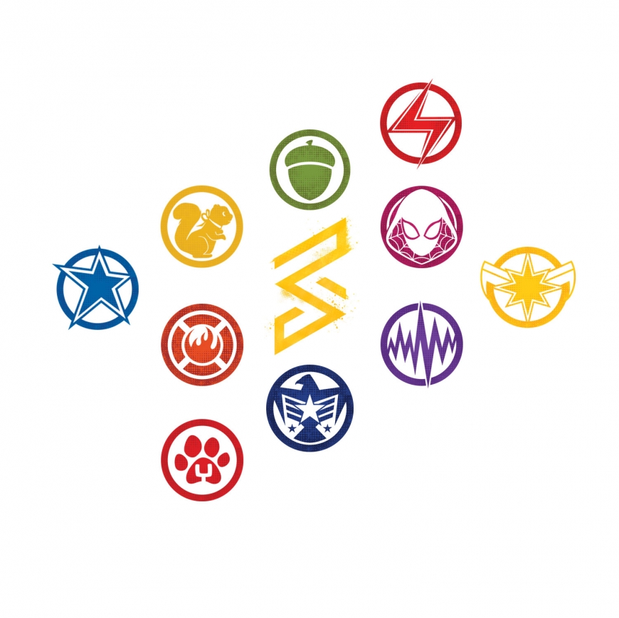 Marvel Rising: Secret Warriors  characters logo