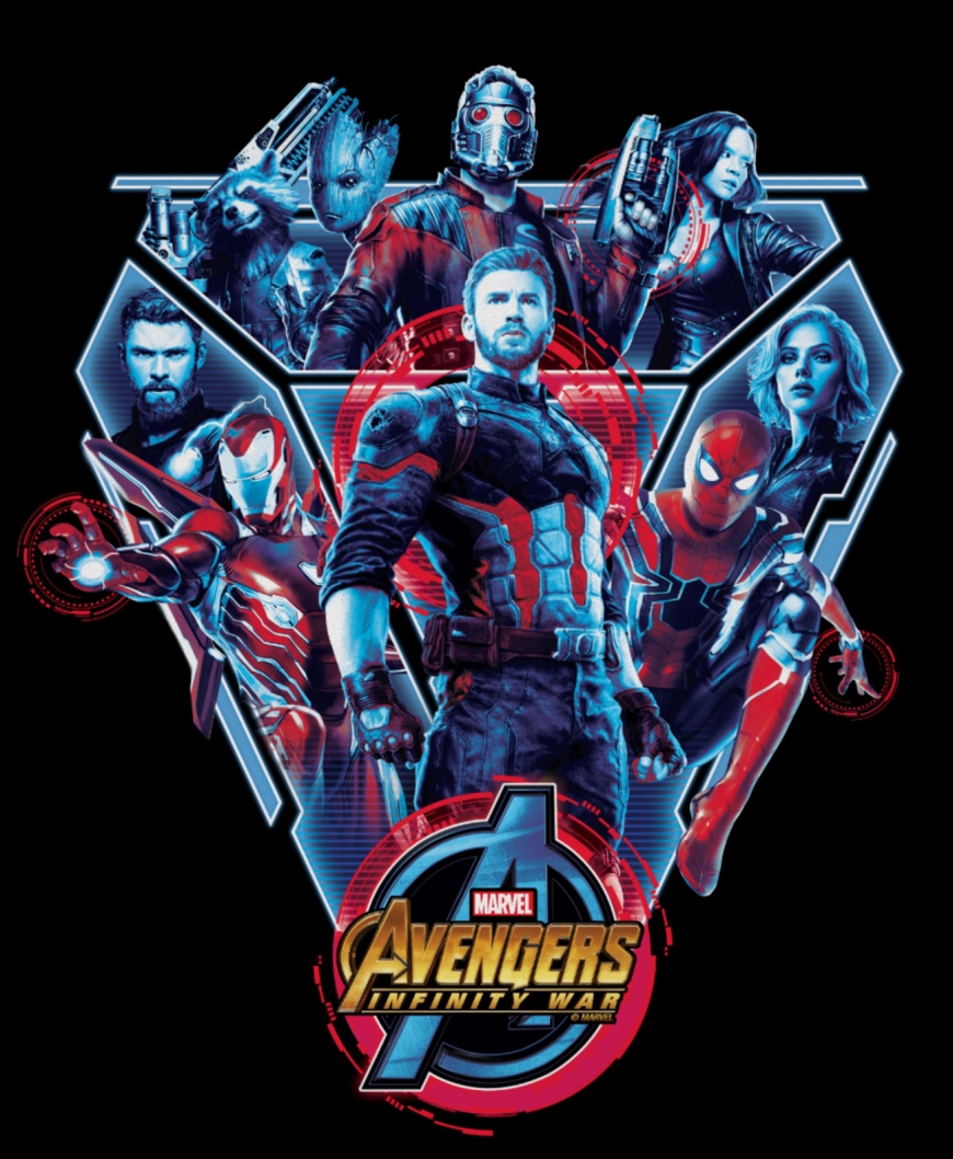 Avengers Infinity War posters, collages and official art