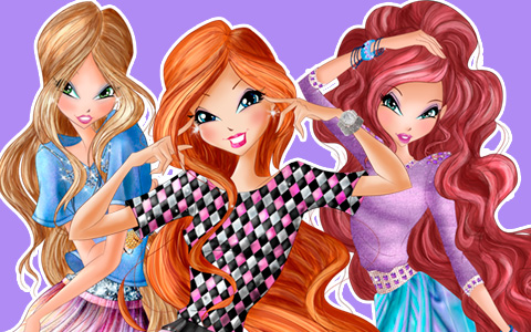 World of Winx everyday fashion: New pictures of Winx