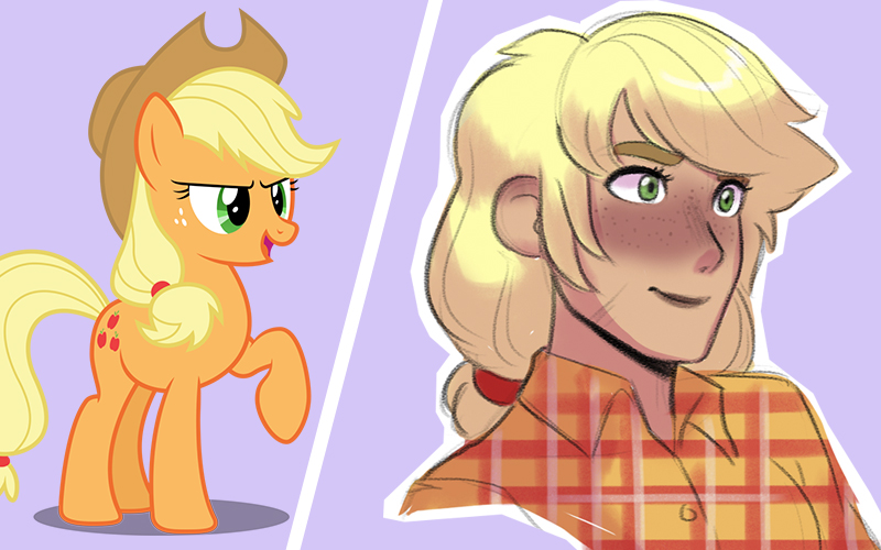 Pony Human Applejack