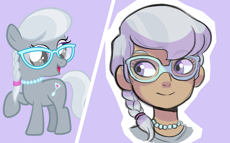 Pony Human Silver Spoon