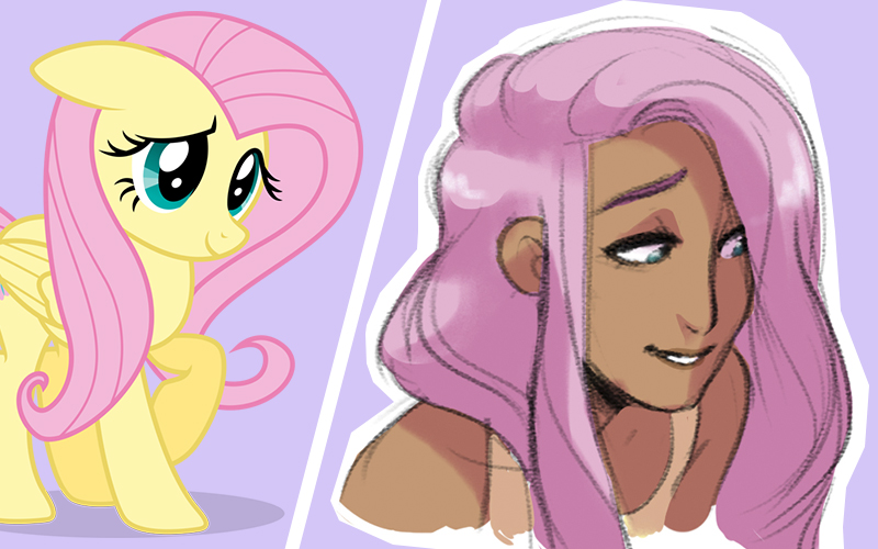 Pony Human Fluttershy