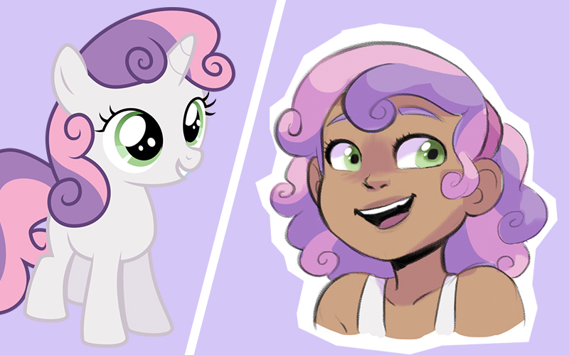 Pony Human Sweetie Belle