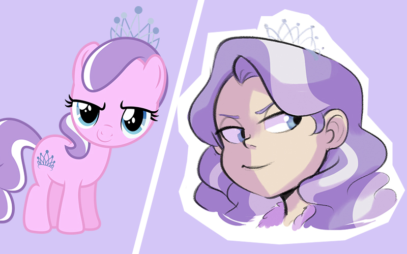 Pony Human Diamond Tiara