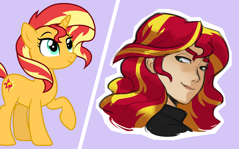 Pony Human Sunset Shimmer