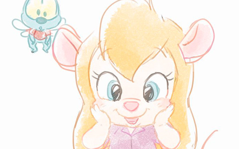 10 cutest pictures of Gadget Hackwrench from "Chip 'n Dale: Rescue Rangers"