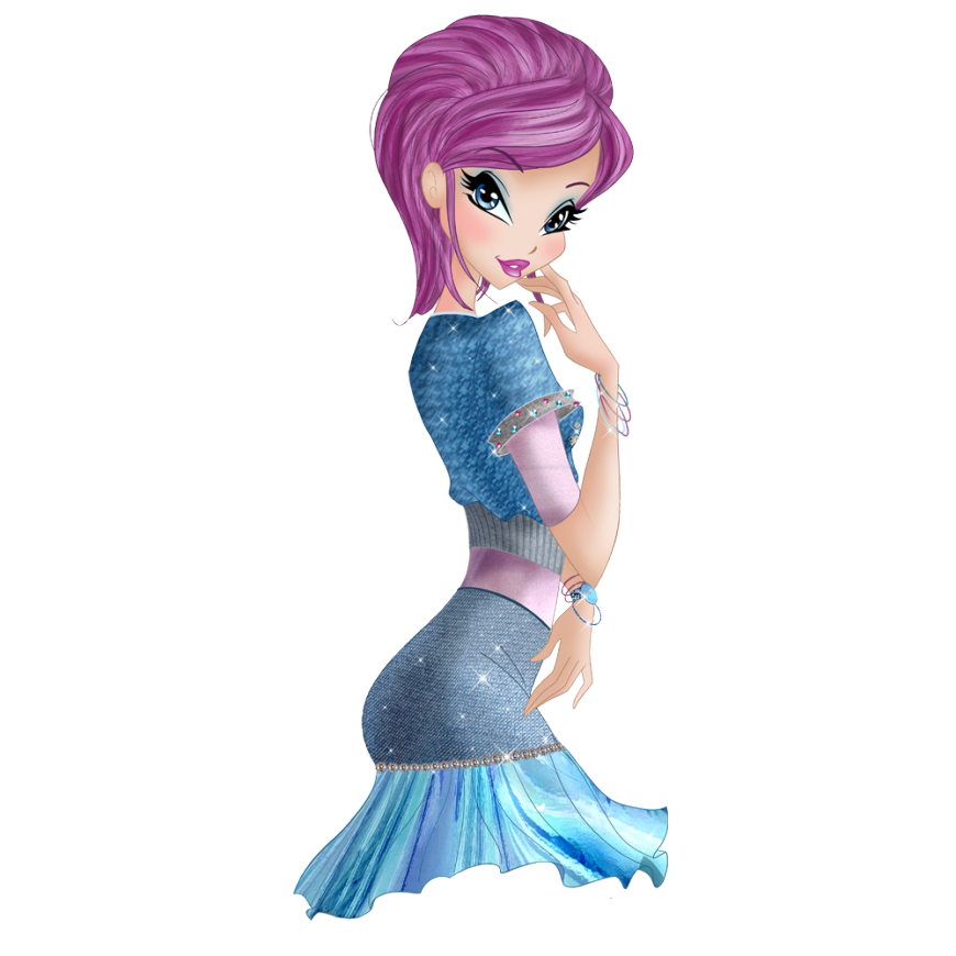 World of Winx fashion png picture Tecna