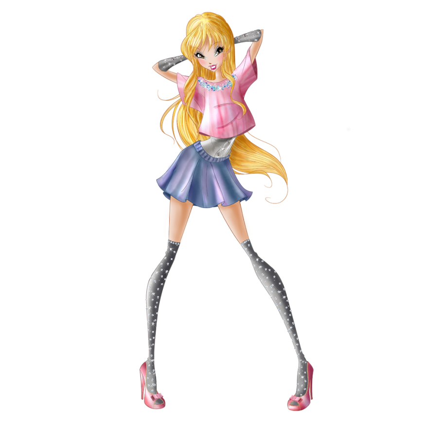 World of Winx fashion png picture Stella