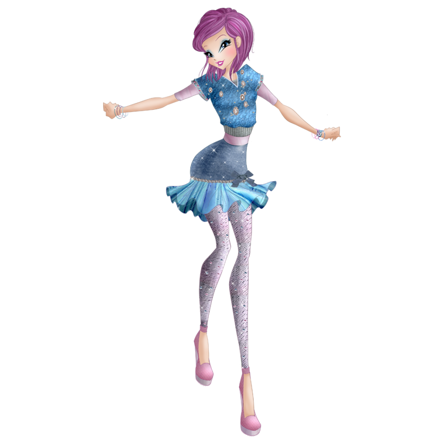 World of Winx fashion png picture Tecna