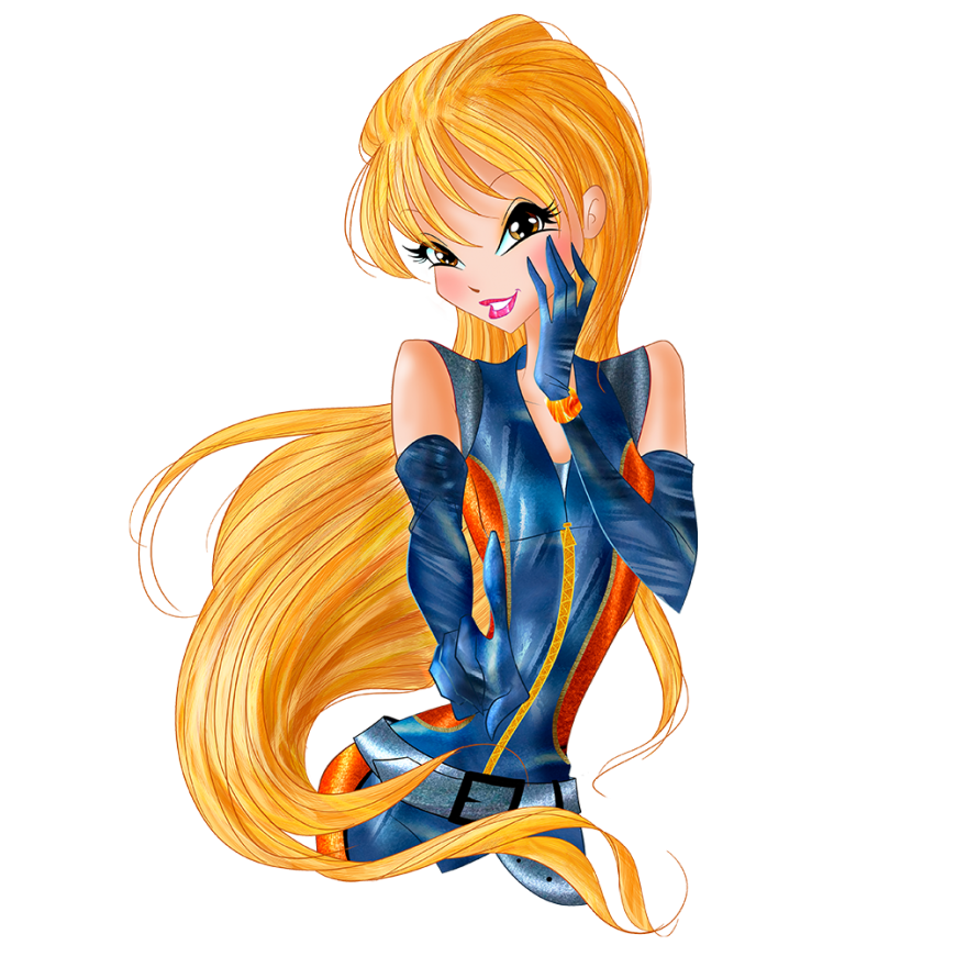 World of Winx Stella in spy outfit png picture