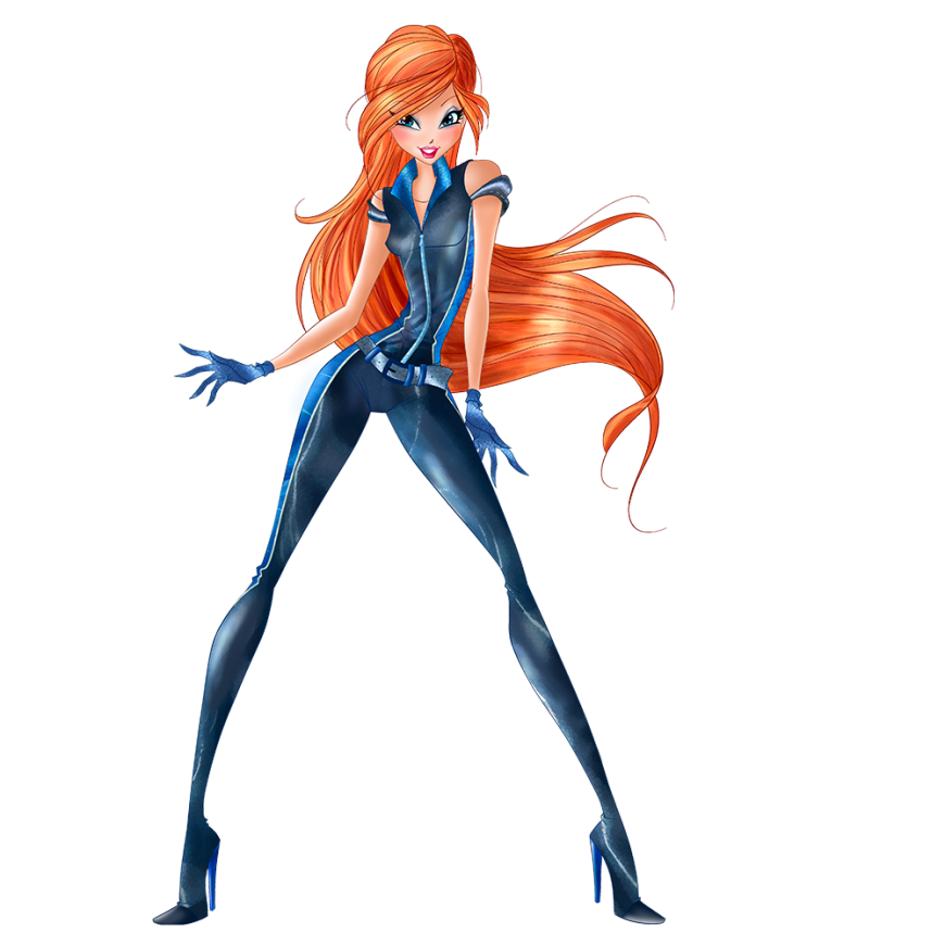 World of Winx Bloom in spy outfit png picture