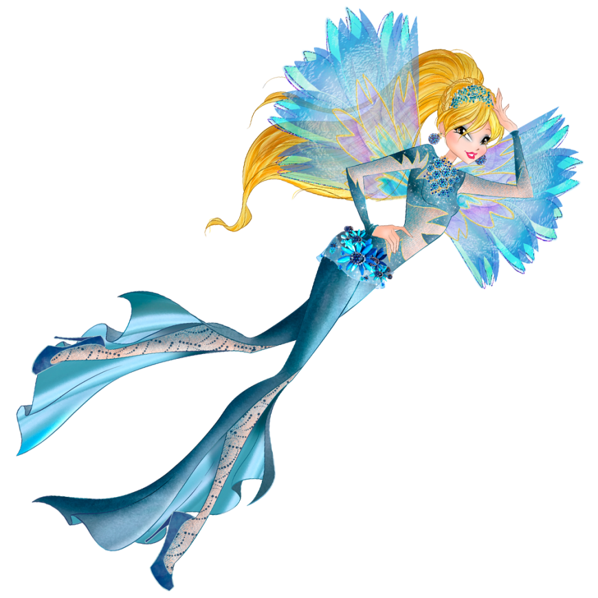 World of Winx onyrix transformation picture Stella png