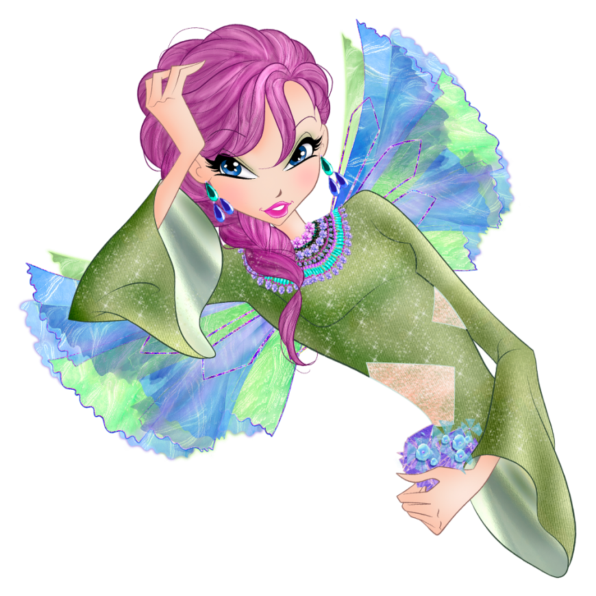 World of Winx onyrix transformation picture Tecna png