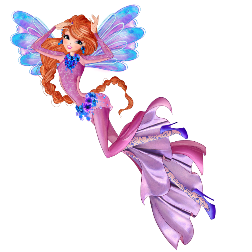 World of Winx onyrix transformation picture Bloom png