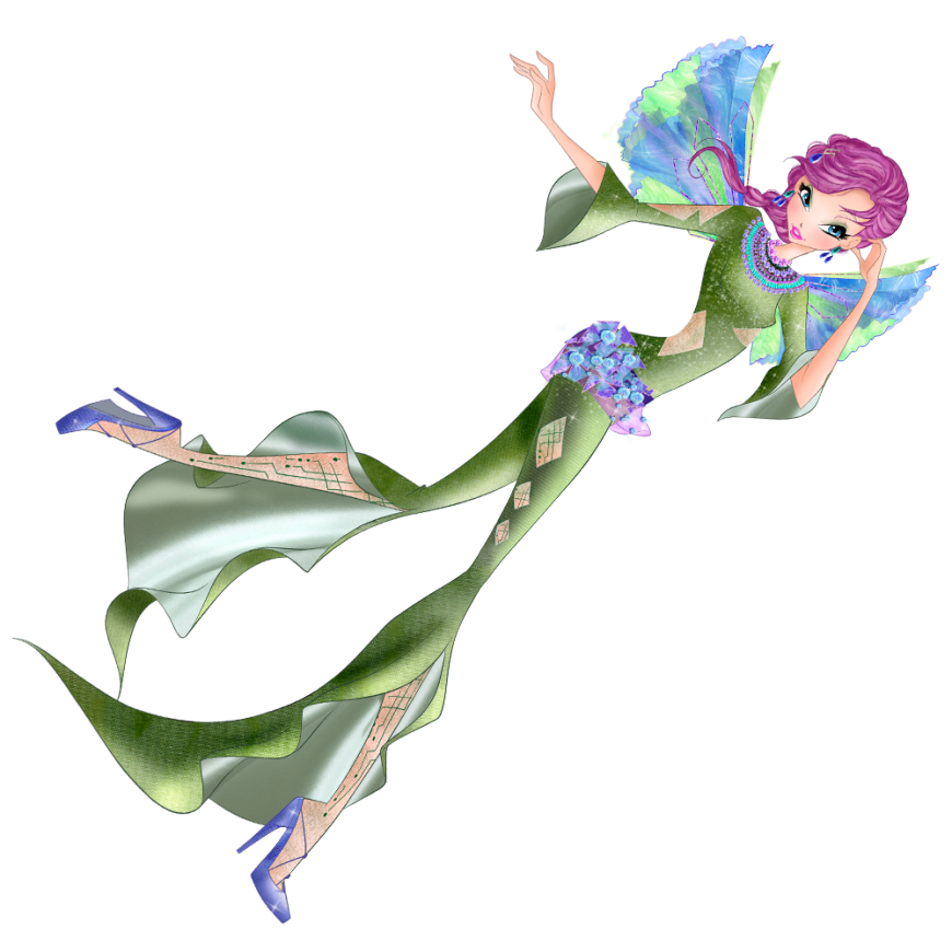 World of Winx onyrix transformation picture Tecna png