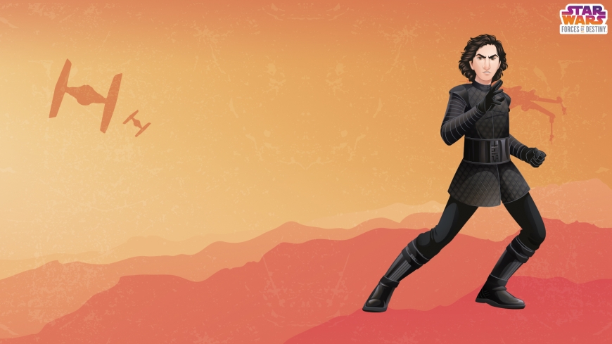 KYLO REN Star Wars: Forces of Destiny desktop wallpaper