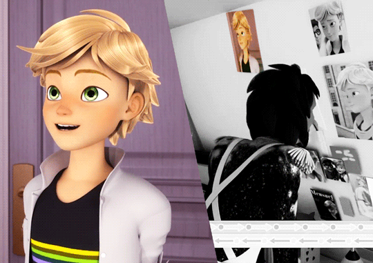 Adrien photos in Marinette's room - Miraculous Ladybug Troublemaker Adrien photos in Marinette's room - Miraculous Ladybug Troublemaker