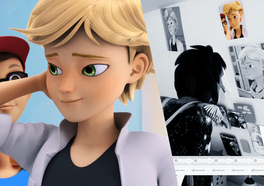 Adrien photos in Marinette's room - Miraculous Ladybug Troublemaker Adrien photos in Marinette's room - Miraculous Ladybug Troublemaker