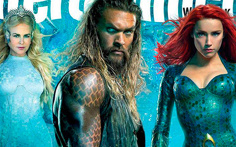 "Aquamen" on the cover of the magazine and the first look at the Black Manta