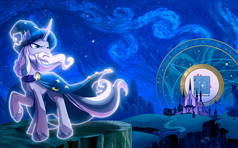Epic wallpapers with Pillars of Equestria from My Little Pony
